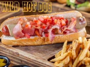 Wild Hot Dog (sweet bacon)